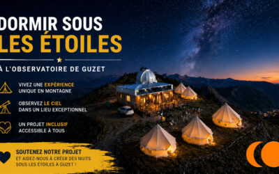 Dormir sous les étoiles à l’Observatoire de Guzet
