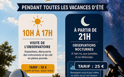 L&rsquo;Observatoire du Cap de Guzet vous accueille tout l&rsquo;été !